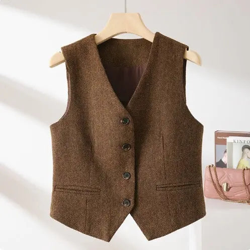 THE BELGRAVIA WOOLEN VEST - Dhago