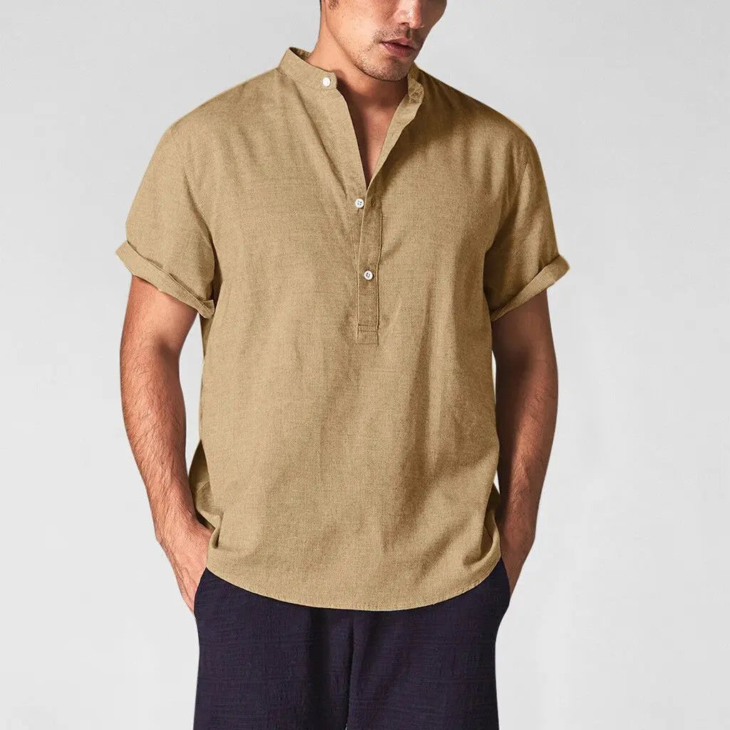 CASABLANCA - LINEN SHIRT - Dhago