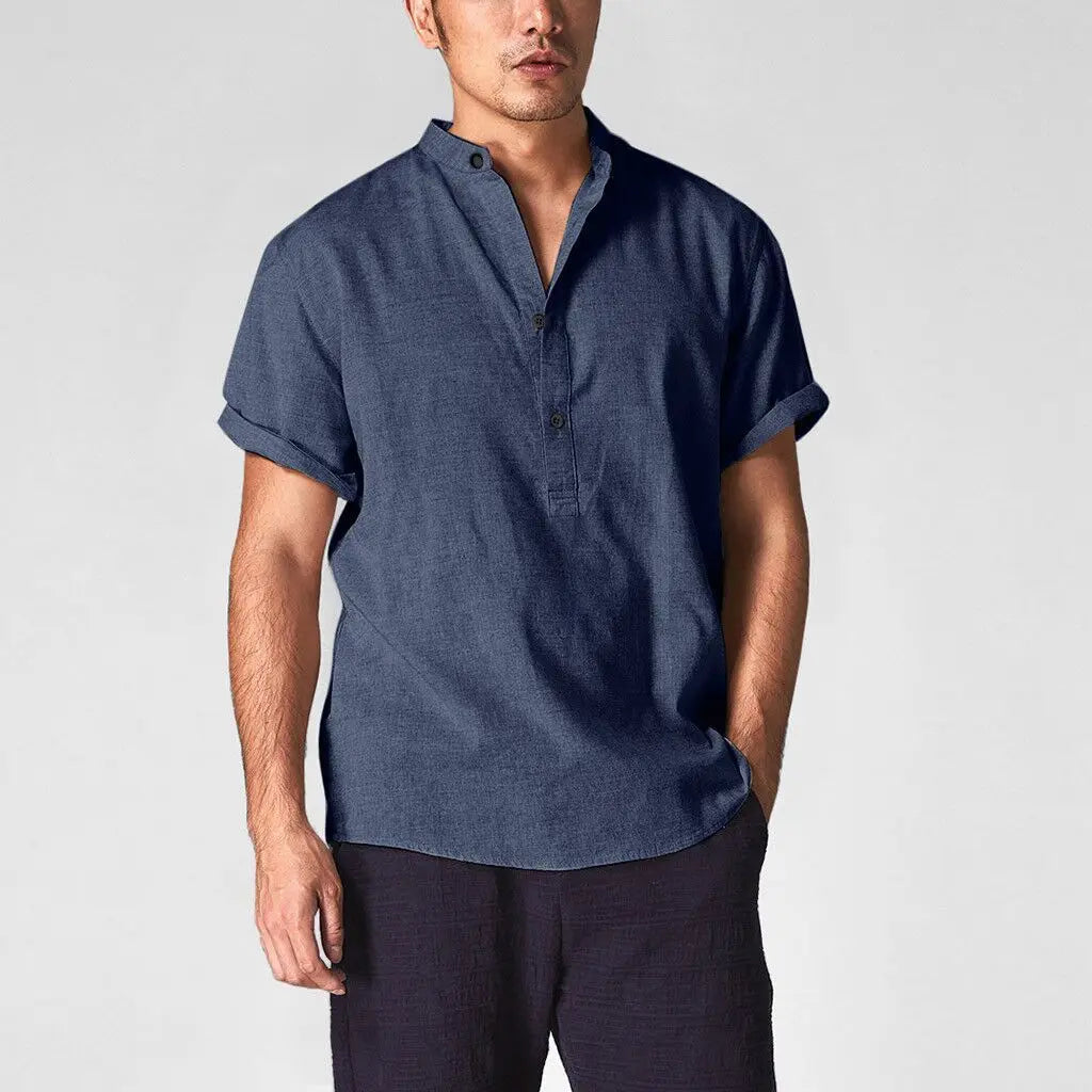 CASABLANCA - LINEN SHIRT - Dhago