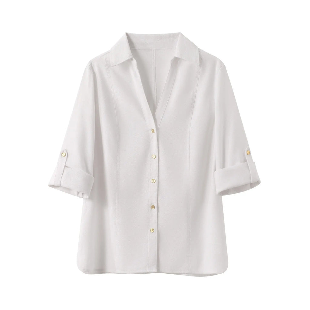 MAISON V-NECK SHIRT - Dhago