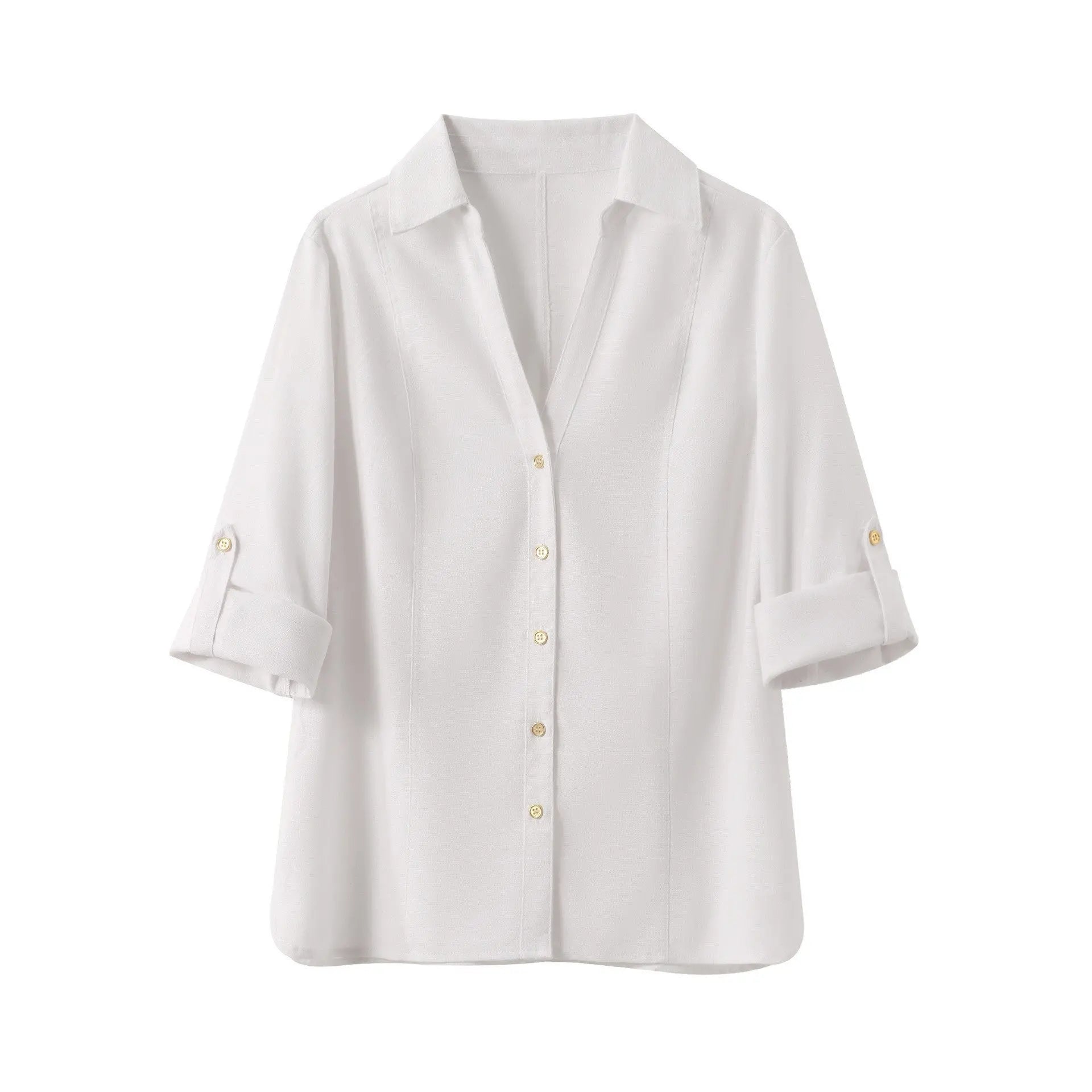 MAISON V-NECK SHIRT - Dhago