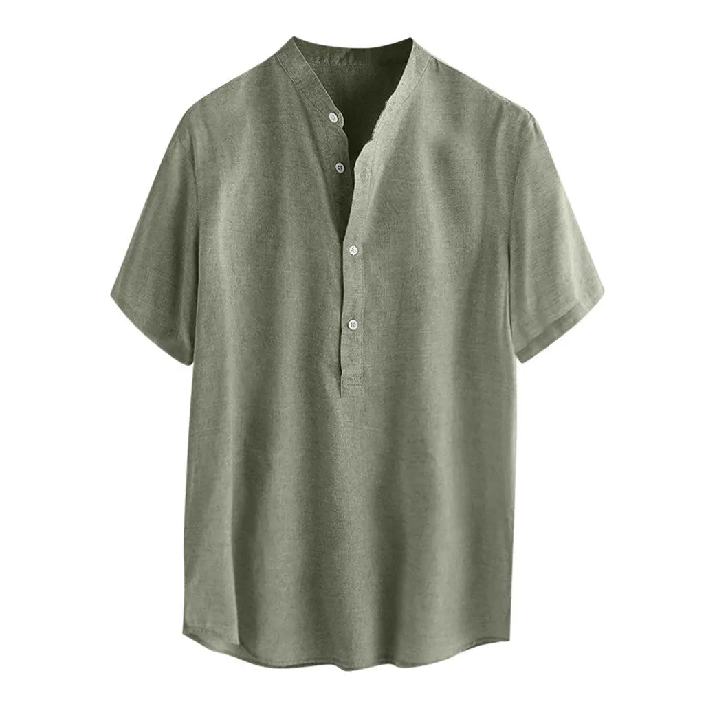 CASABLANCA - LINEN SHIRT - Dhago