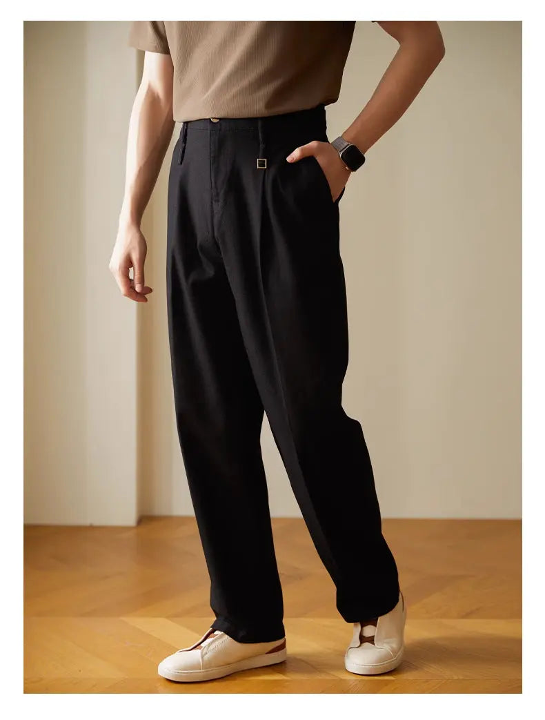 BRAXTON RETRO TROUSERS - Dhago