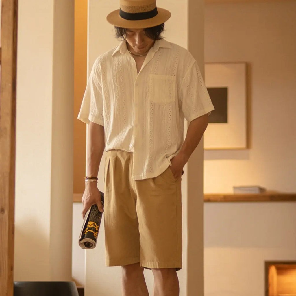 THE VINTAGE JACQUARD SHIRT - Dhago