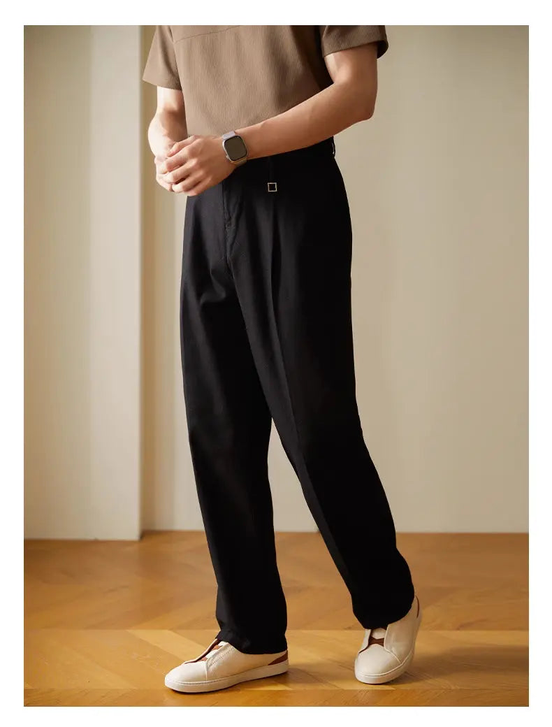 BRAXTON RETRO TROUSERS - Dhago