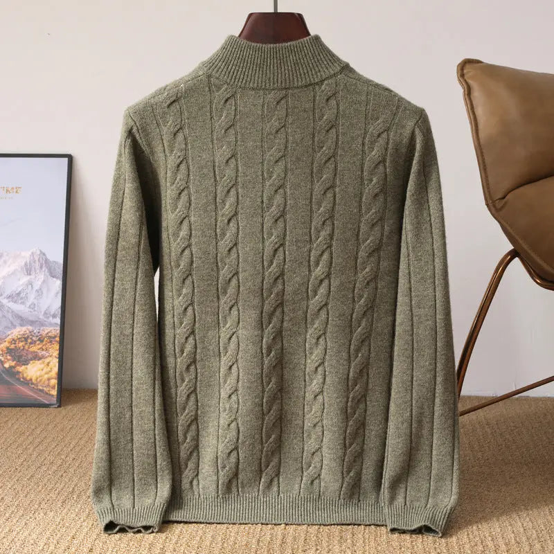 HENRY COLLAR SWEATER - Dhago