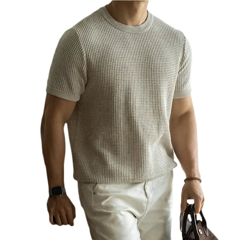 THE RETRO WAFFLE TEE - Dhago