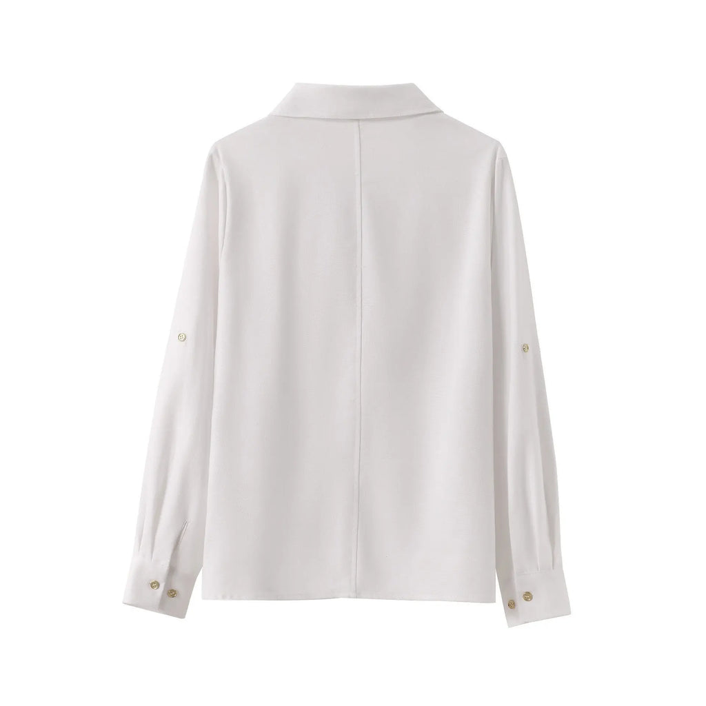 MAISON V-NECK SHIRT - Dhago