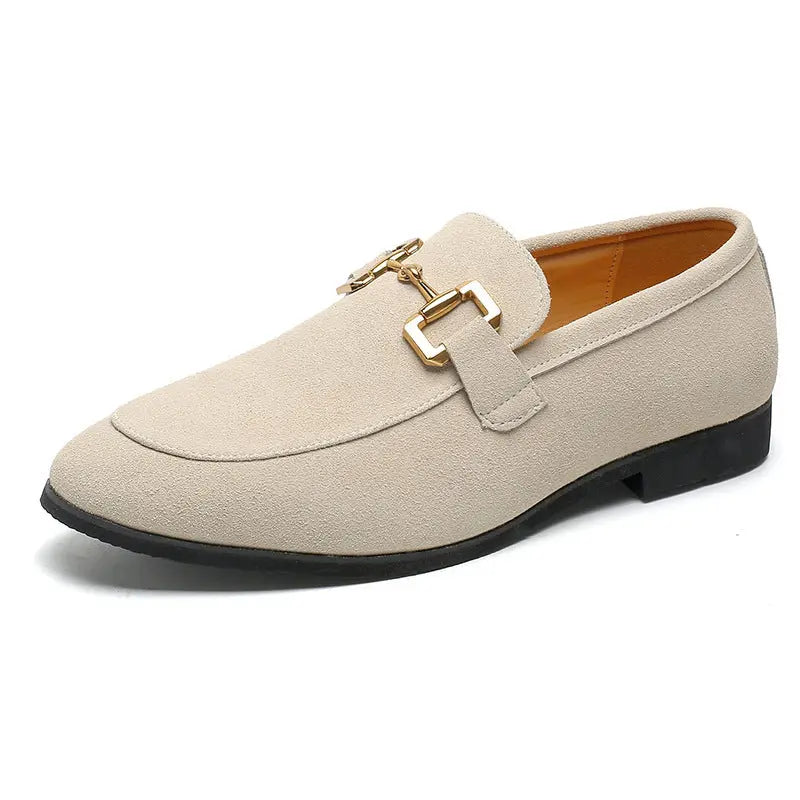 SUEDE LEATHER LOAFERS - Dhago