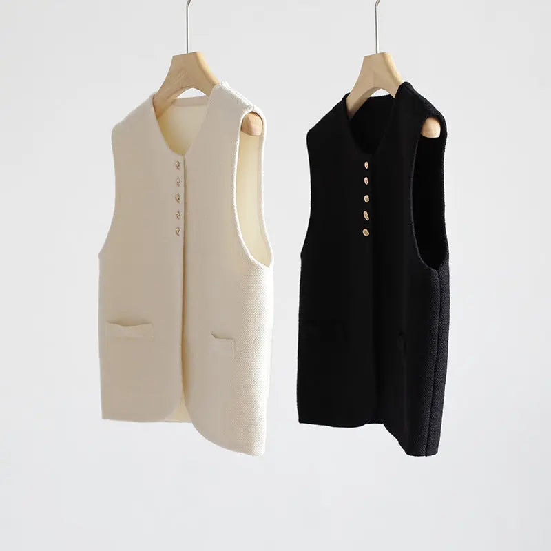 THE MAYFAIR KNIT VEST - Dhago