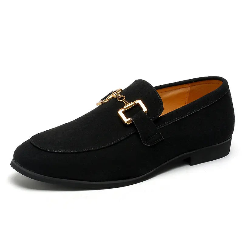 SUEDE LEATHER LOAFERS - Dhago