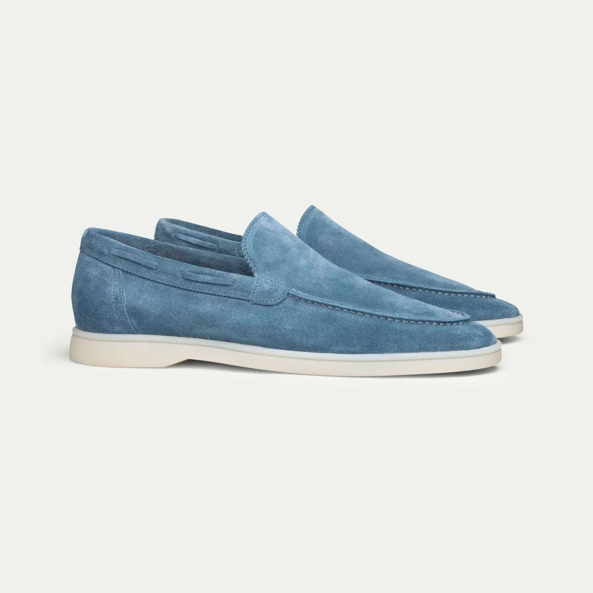 MONACO SUEDE LOAFERS