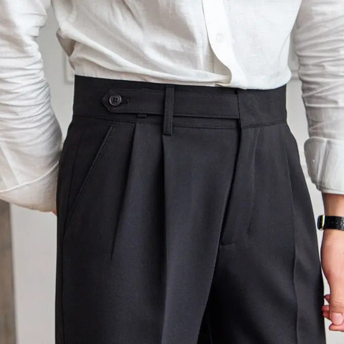 The Ravenshire Cropped Crisp Trouser - Dhago
