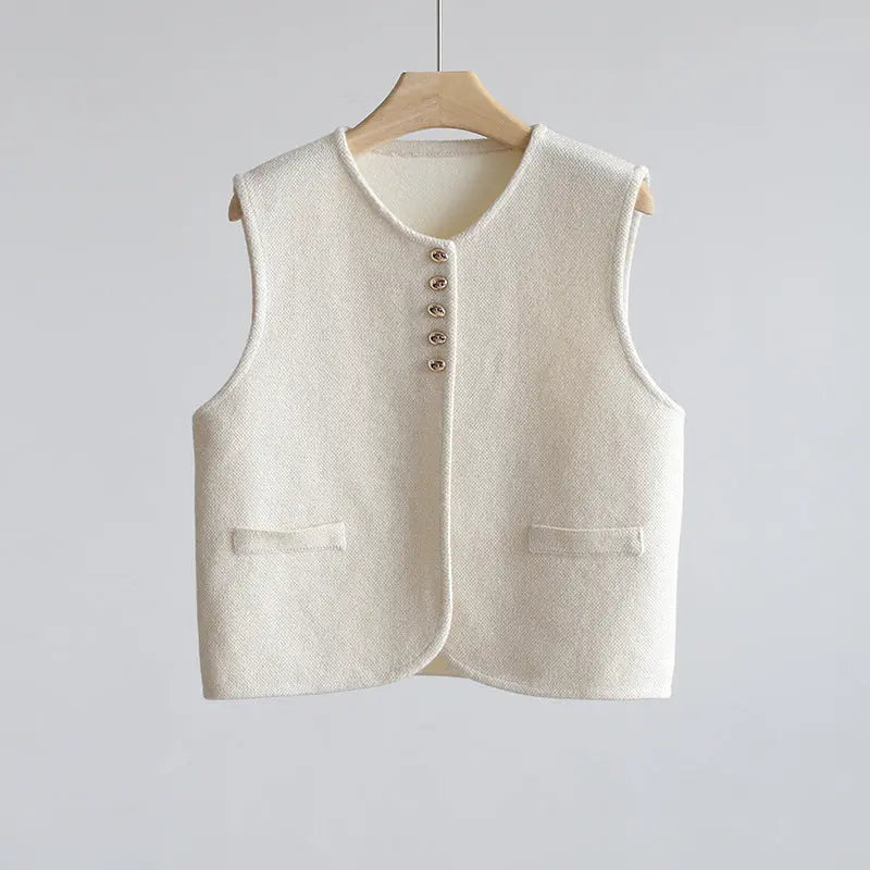 THE MAYFAIR KNIT VEST - Dhago