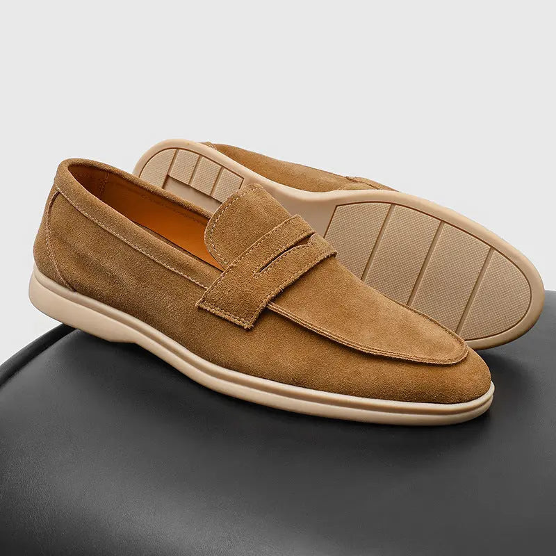 GOMMIMO SUEDE LOAFERS
