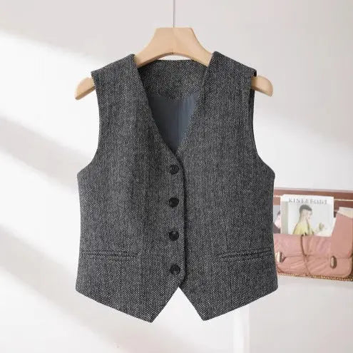 THE BELGRAVIA WOOLEN VEST - Dhago
