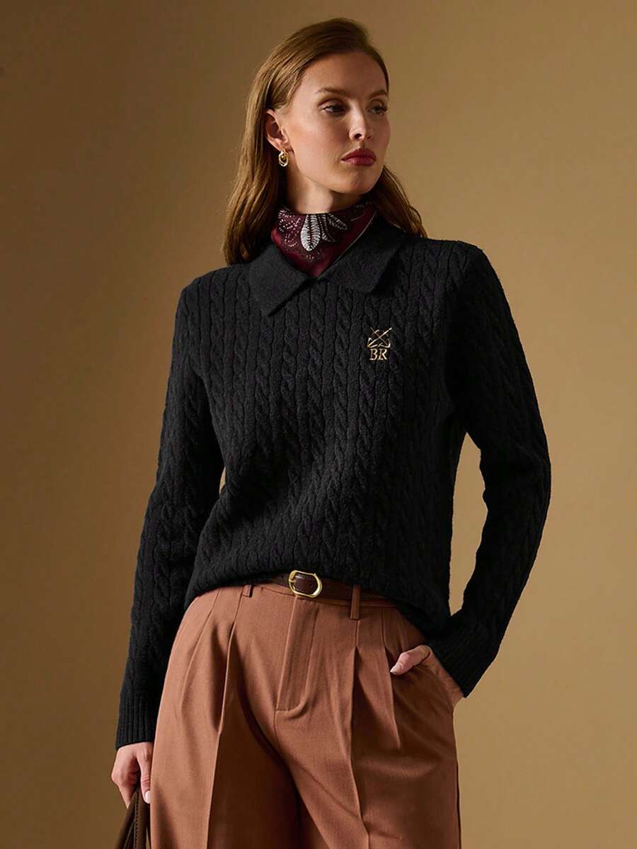 Cavendish Rib Sweater - Women Knitwear by Dhago| Dhago
