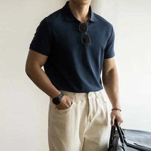 THE AERO COTTON POLO - 0 by Dhago| Dhago