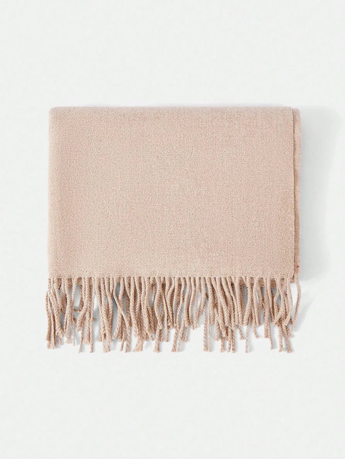 THE APRICOT JACQUARD FRINGE SCARF - Women Scarves & Scarf Accessories by Dhago| Dhago