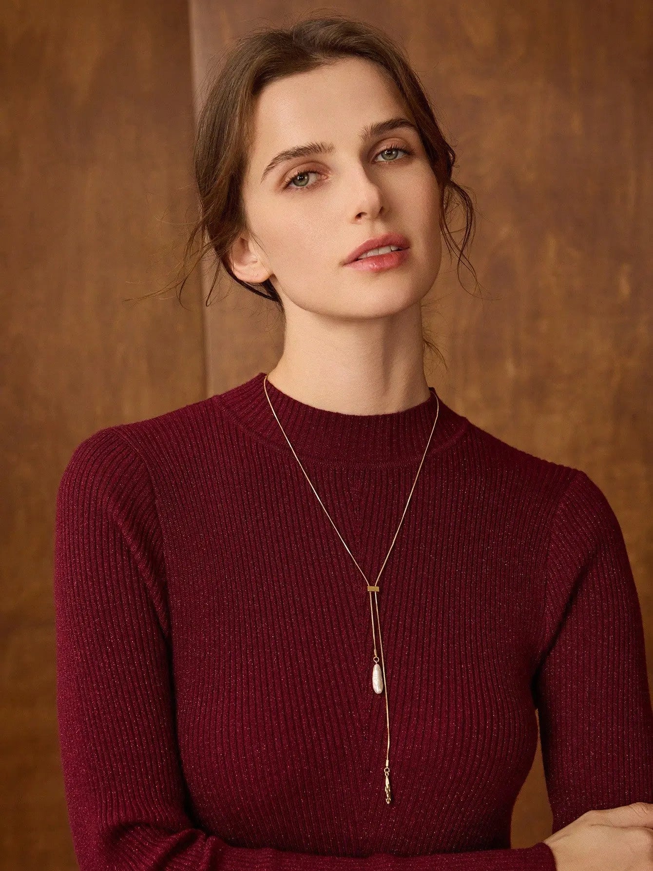 THE AURELIA GOLD PENDANT NECKLACE - Women Necklaces by Dhago| Dhago