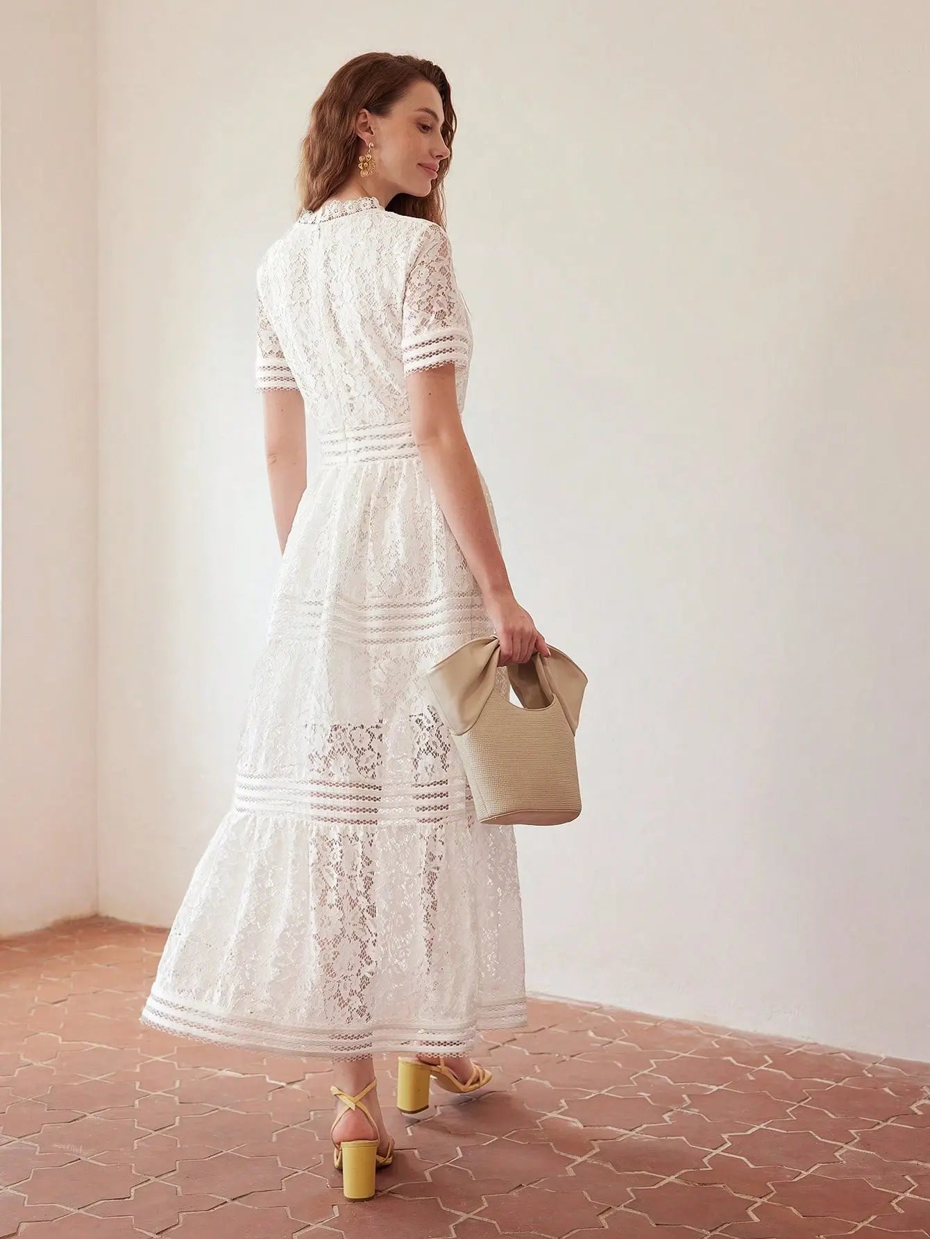 THE ELEANORA LACE DRESS - Women Dresses by Dhago| Dhago