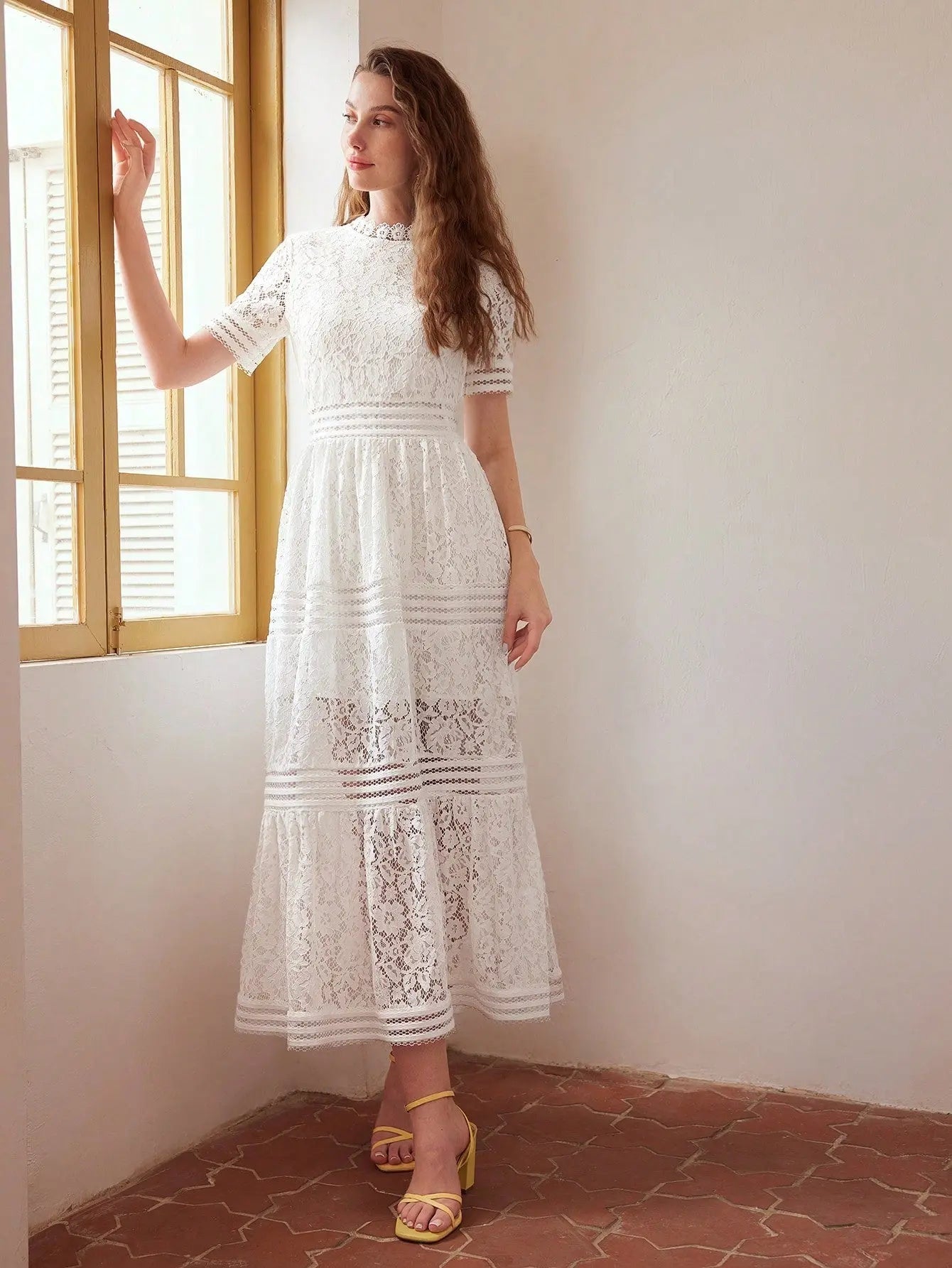 THE ELEANORA LACE DRESS - Women Dresses by Dhago| Dhago