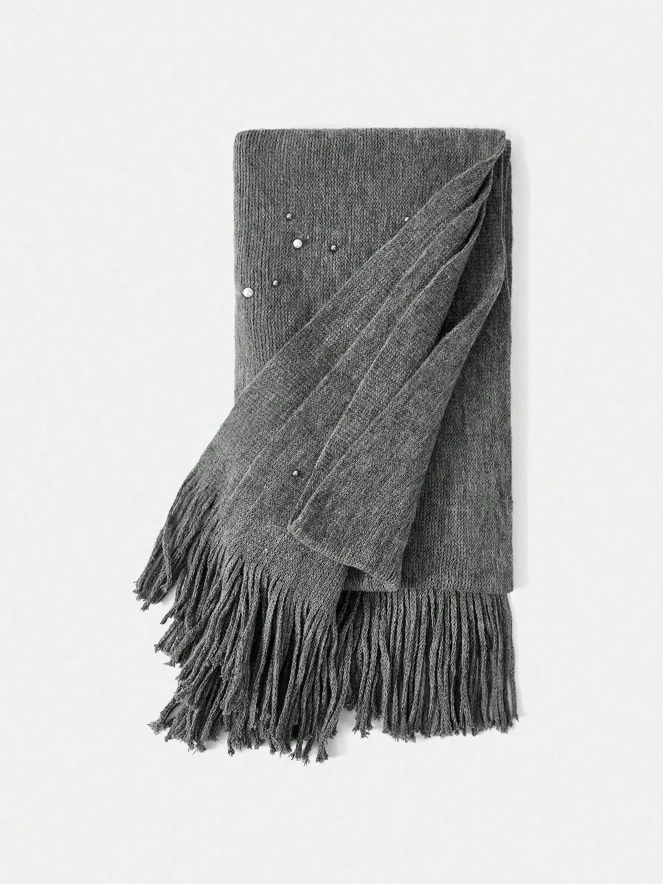 THE GREY PEARL WINTER SCARF - Women Scarves & Scarf Accessories by Dhago| Dhago
