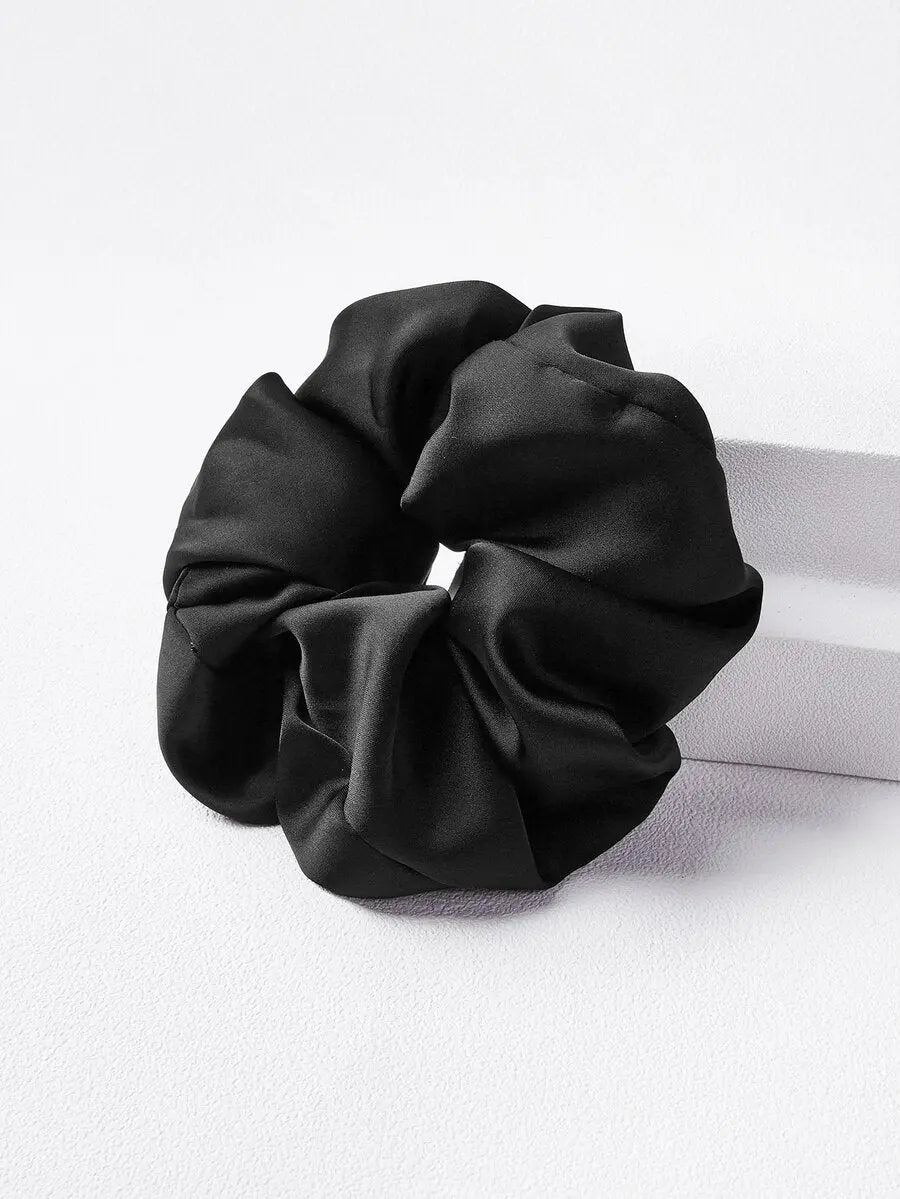 THE KENSINGTON BLACK SCRUNCHIE - Women Hair Accessories by Dhago| Dhago