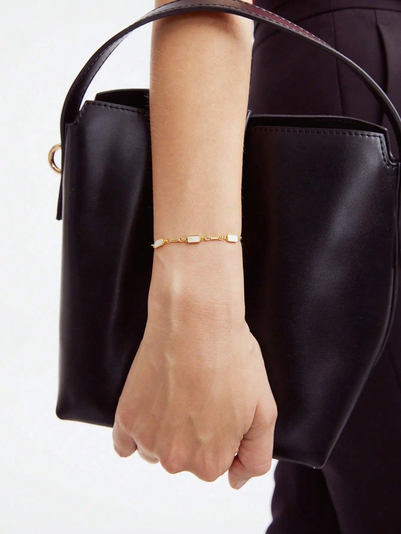 THE MARINA GOLD SHELL BRACELET - Women Bracelets by Dhago| Dhago