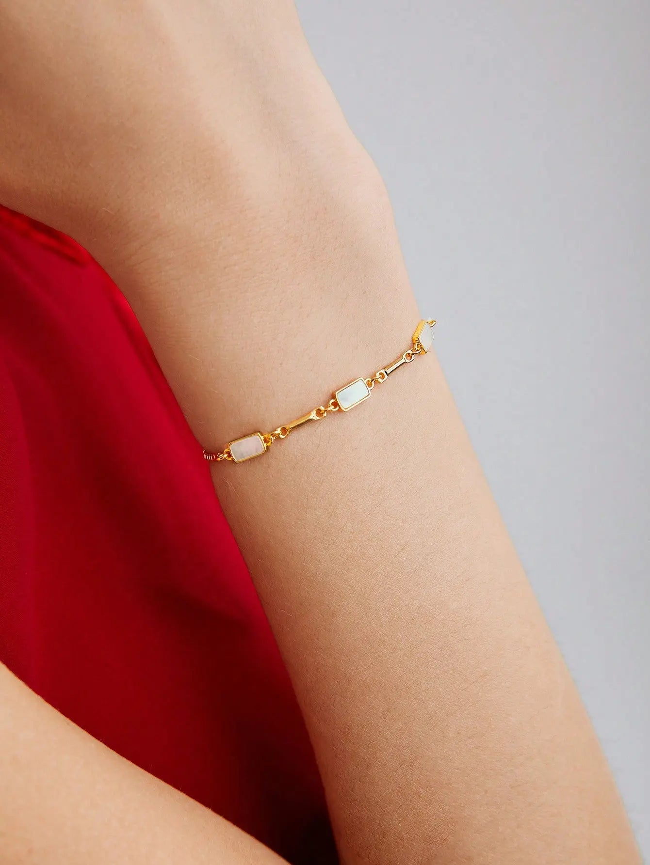 THE MARINA GOLD SHELL BRACELET - Women Bracelets by Dhago| Dhago