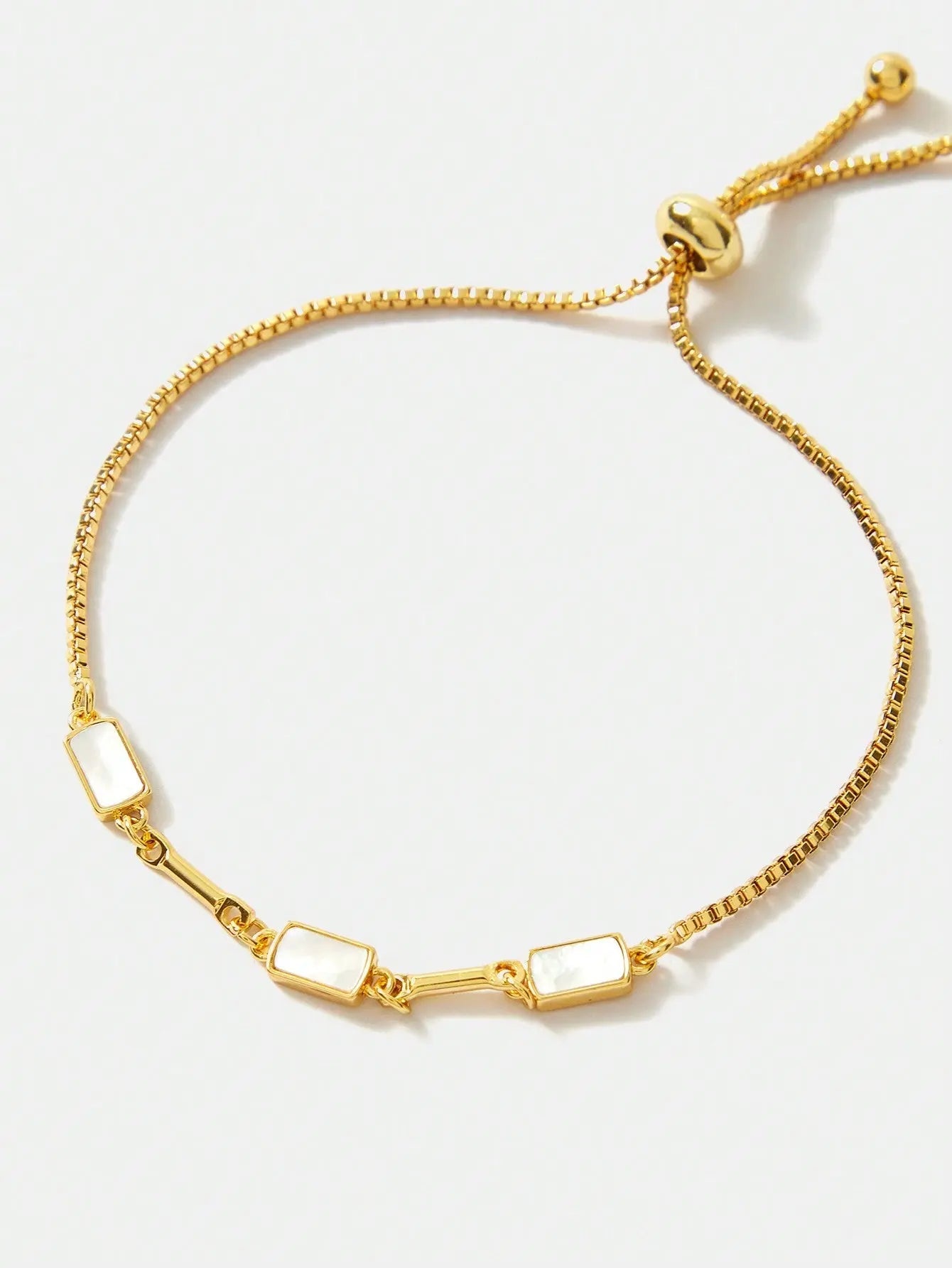 THE MARINA GOLD SHELL BRACELET - Women Bracelets by Dhago| Dhago