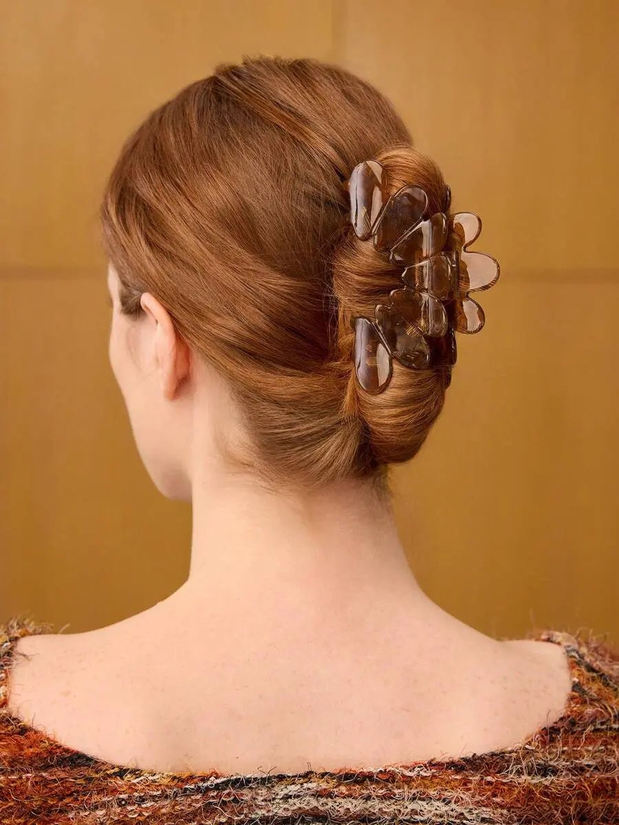 THE MARLOWE RUST ARC CLIP - Women Hair Accessories by Dhago| Dhago