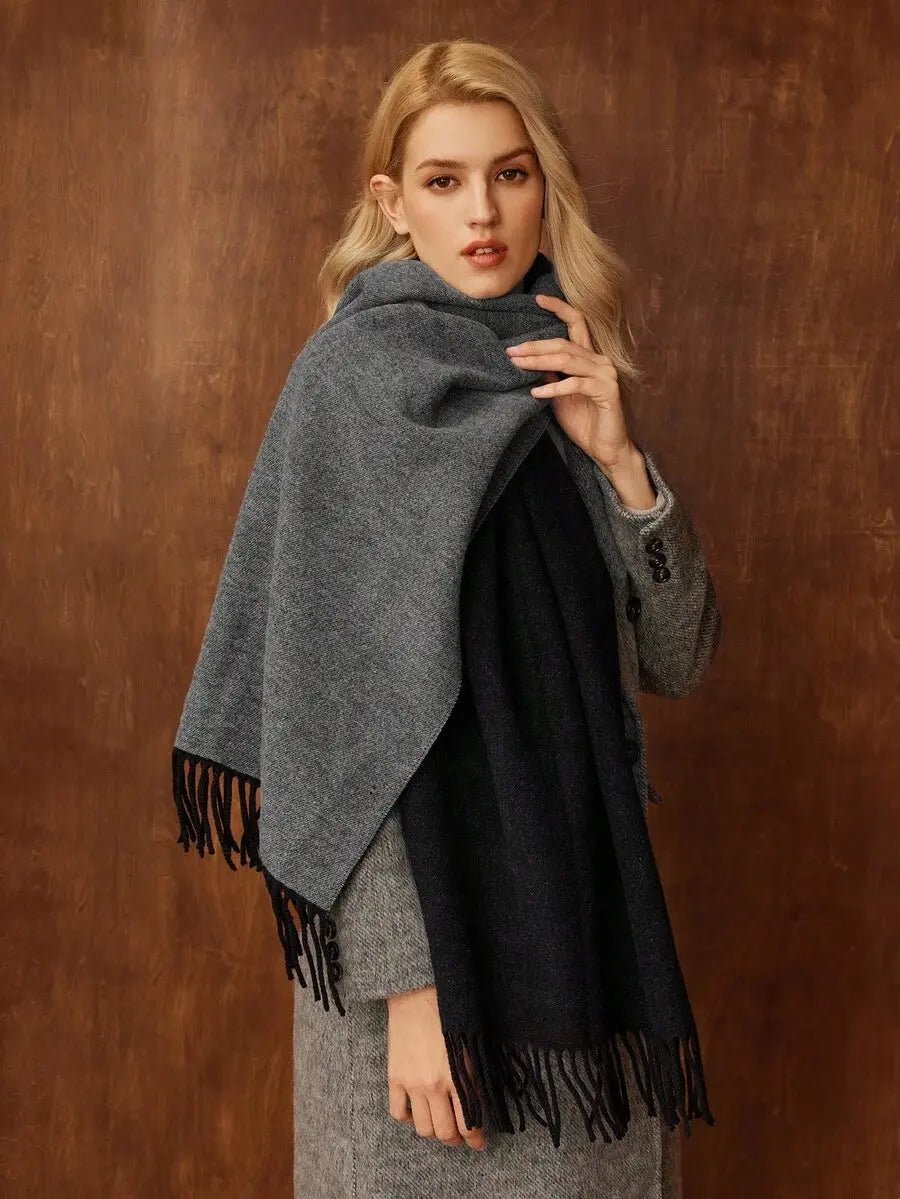 THE NOIR CLASSIC SCARF - Women Scarves & Scarf Accessories by Dhago| Dhago