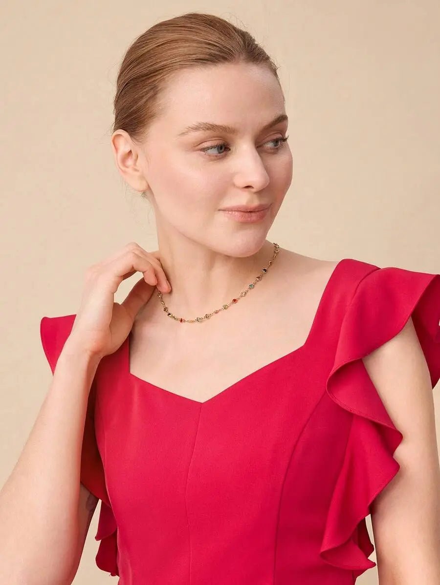 THE SERAPHINE HEART NECKLACE - Women Necklaces by Dhago| Dhago