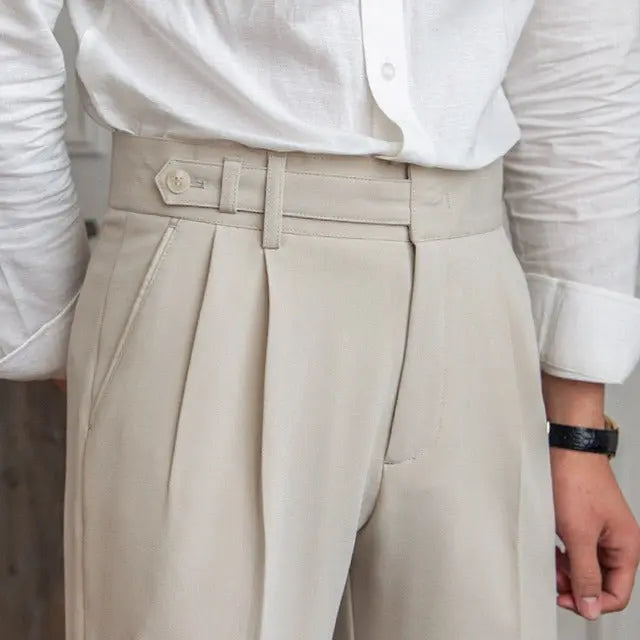 The Ravenshire Cropped Crisp Trouser - Dhago