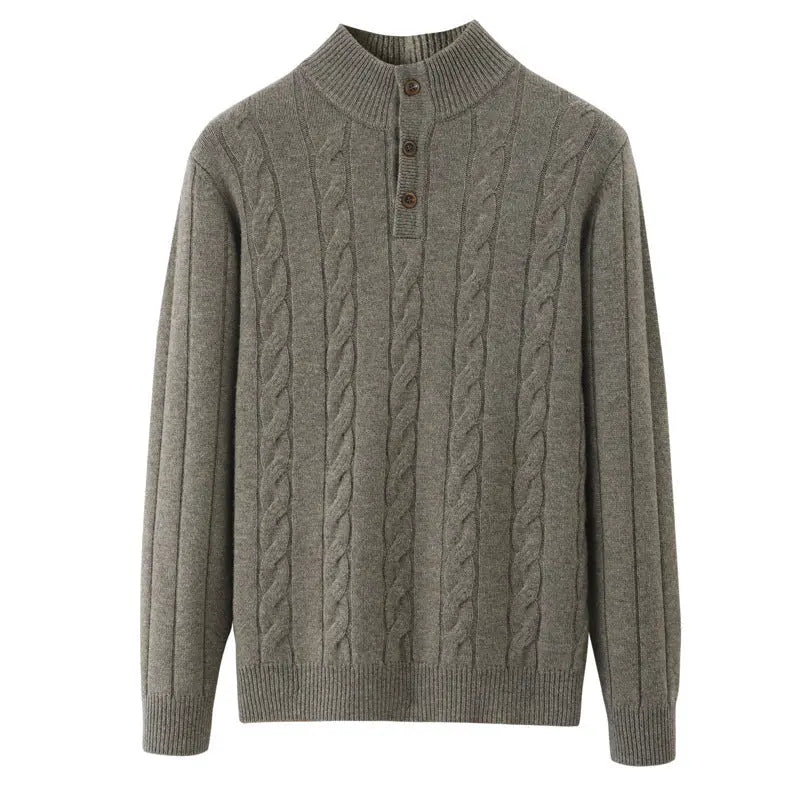 HENRY COLLAR SWEATER - Dhago