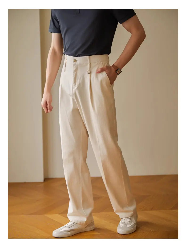 BRAXTON RETRO TROUSERS - Dhago