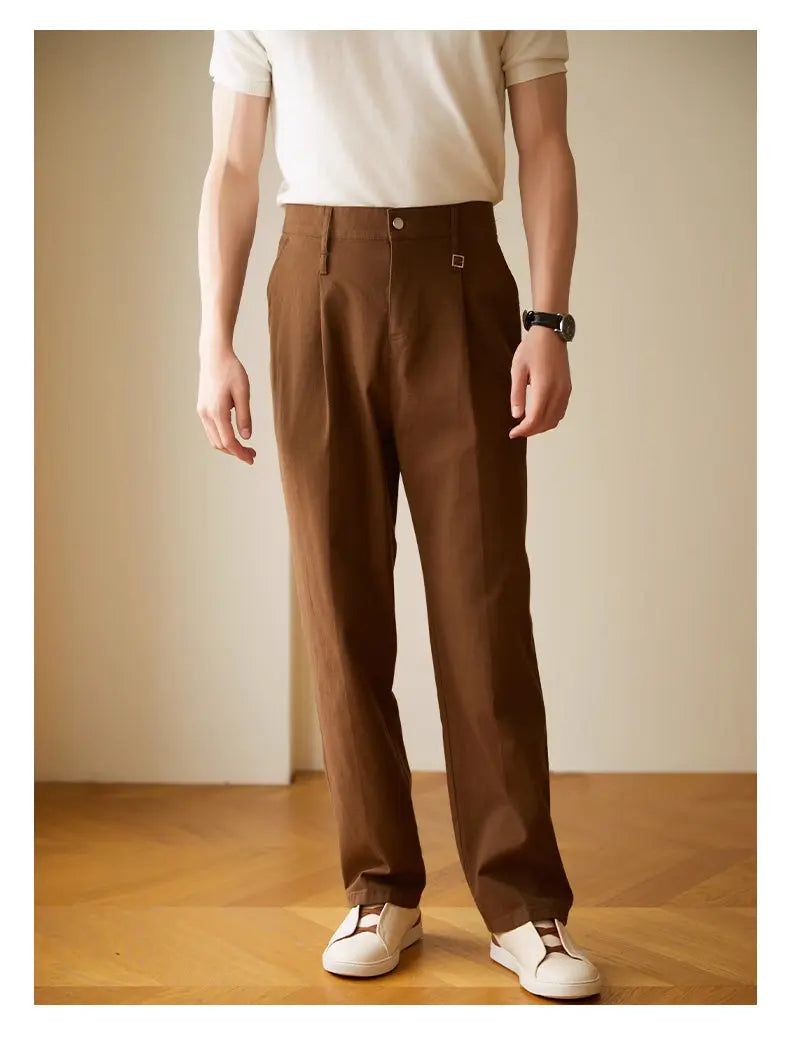BRAXTON RETRO TROUSERS - Dhago