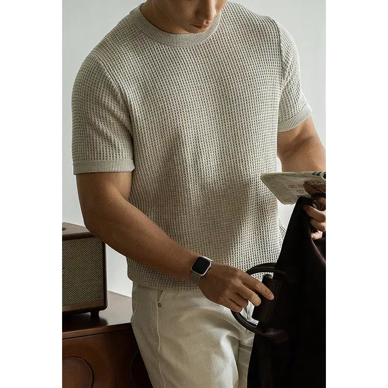 THE RETRO WAFFLE TEE - Dhago